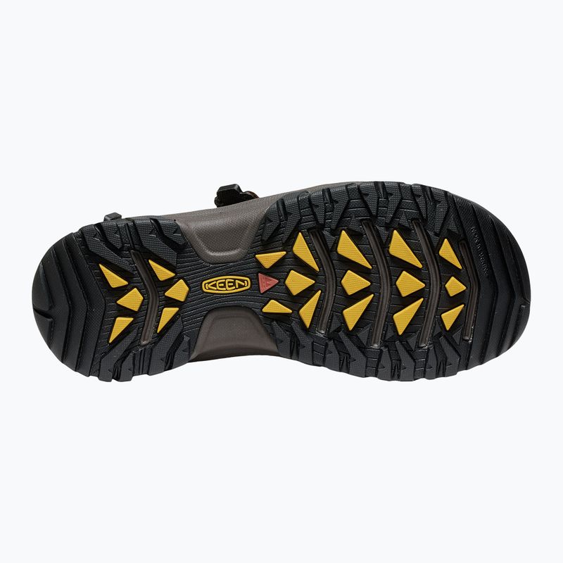 Sandale pentru bărbați  KEEN Targhee III Open Toe bison/mulch 6