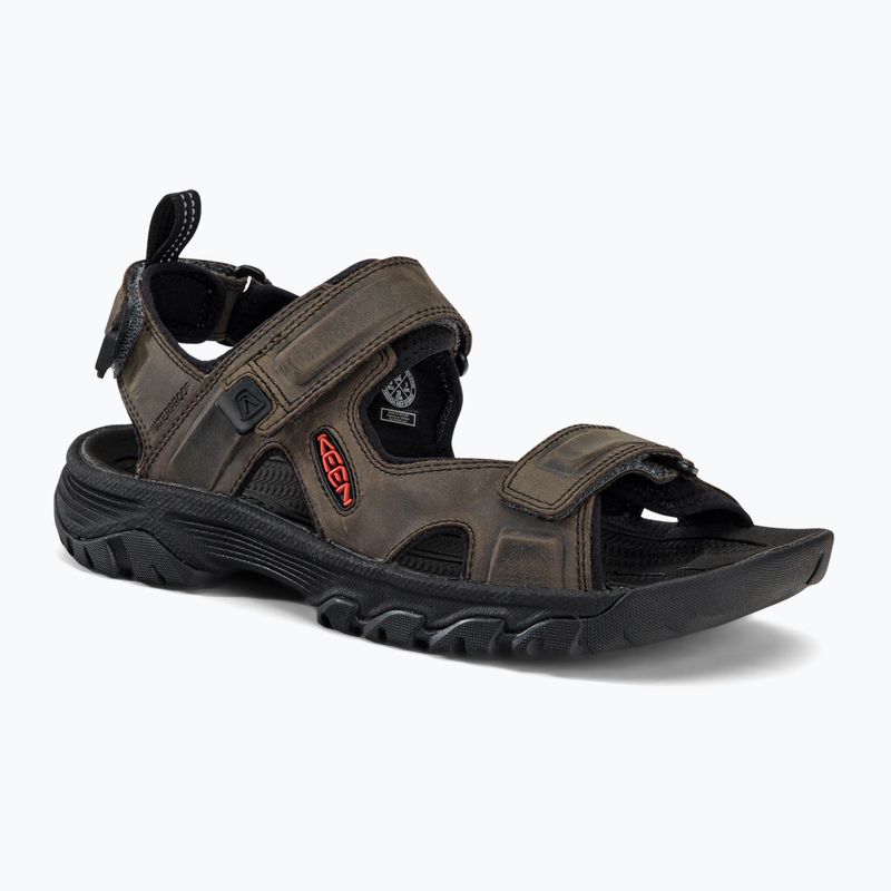 Sandale de trekking pentru bărbați Keen Targhee III Open Toe gri 1022424