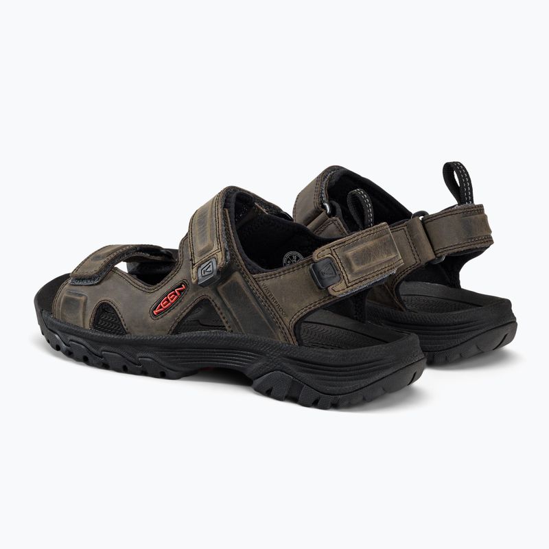 Sandale de trekking pentru bărbați Keen Targhee III Open Toe gri 1022424 3