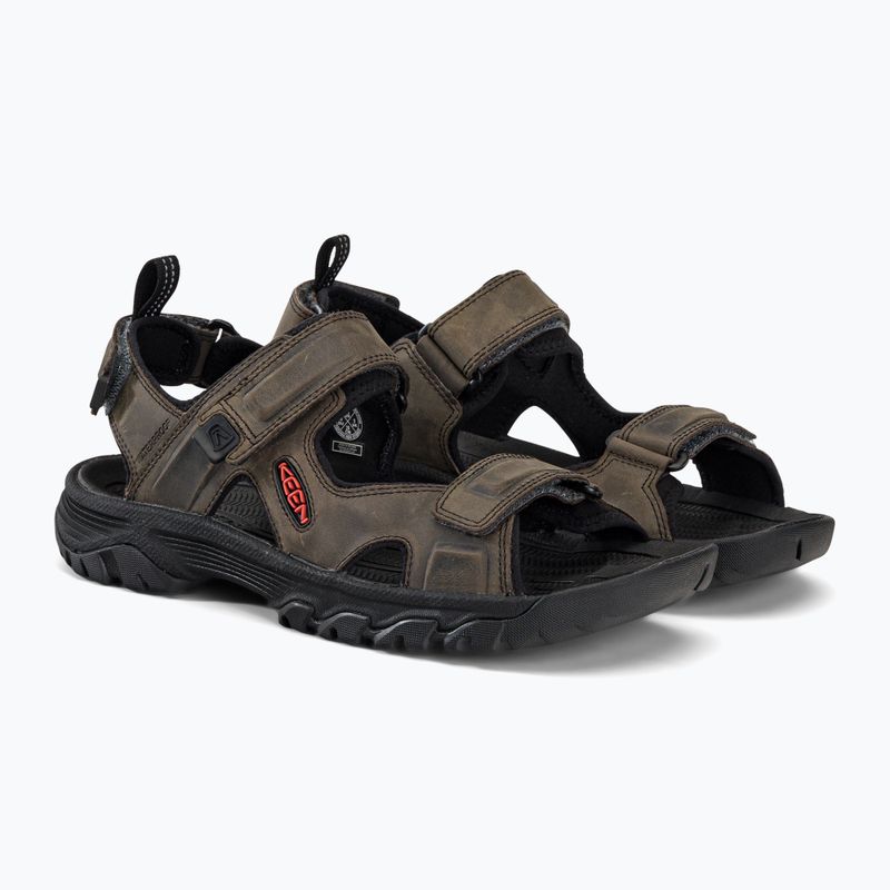 Sandale de trekking pentru bărbați Keen Targhee III Open Toe gri 1022424 4