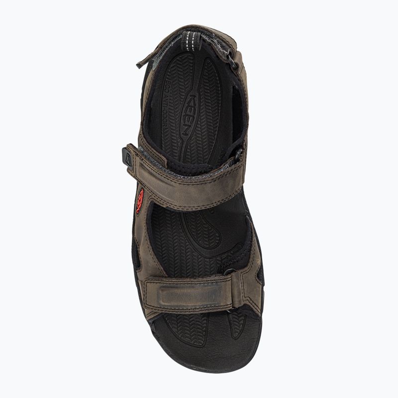 Sandale de trekking pentru bărbați Keen Targhee III Open Toe gri 1022424 6