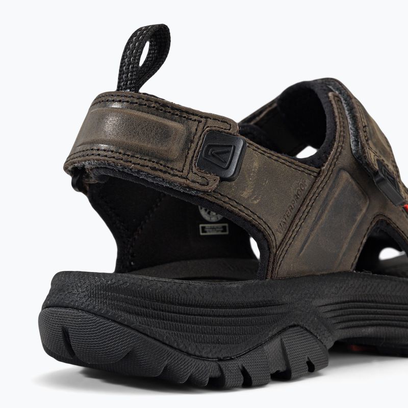 Sandale de trekking pentru bărbați Keen Targhee III Open Toe gri 1022424 8