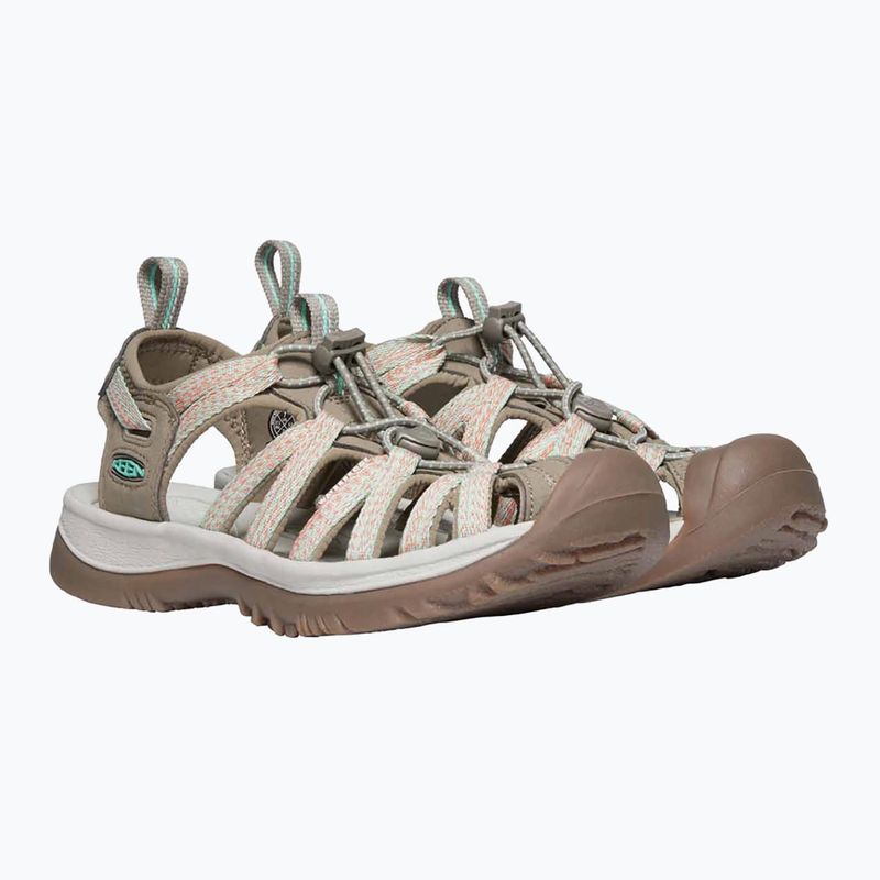 Sandale de trekking pentru femei KEEN Whisper traupe/coral 9