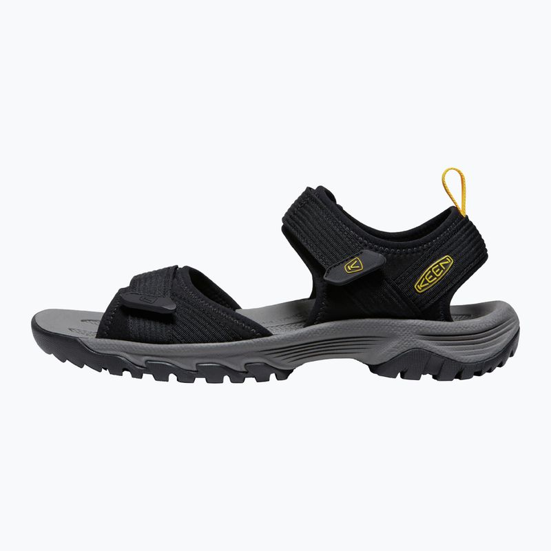 Sandale de trekking pentru bărbați Keen Targhee III Open Toe H2 negre 1024865 8