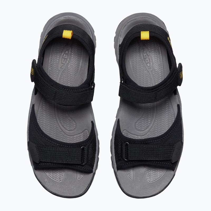 Sandale de trekking pentru bărbați Keen Targhee III Open Toe H2 negre 1024865 9