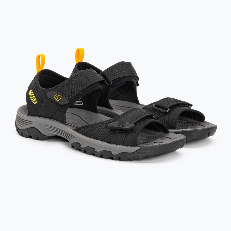 Sandale de trekking pentru bărbați Keen Targhee III Open Toe H2 negre 1024865 4