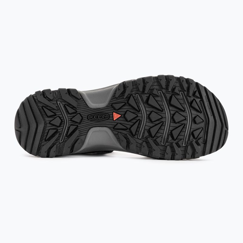 Sandale de trekking pentru bărbați Keen Targhee III Open Toe H2 negre 1024865 5