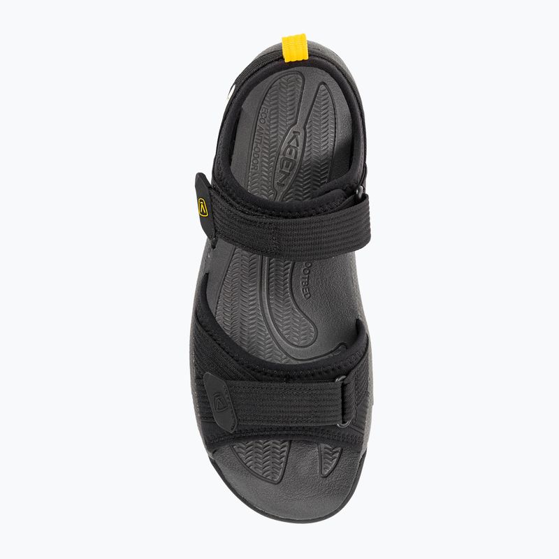 Sandale de trekking pentru bărbați Keen Targhee III Open Toe H2 negre 1024865 6