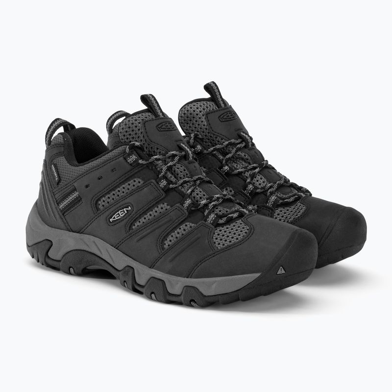Cizme de trekking pentru bărbați KEEN Koven Wp negru-gri 1025155 4