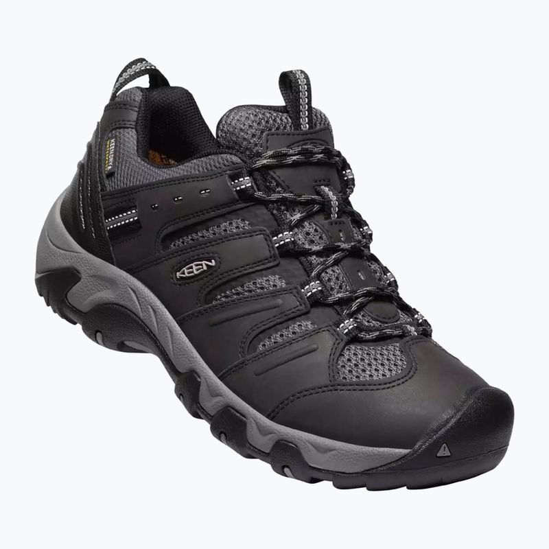 Cizme de trekking pentru bărbați KEEN Koven Wp negru-gri 1025155 12