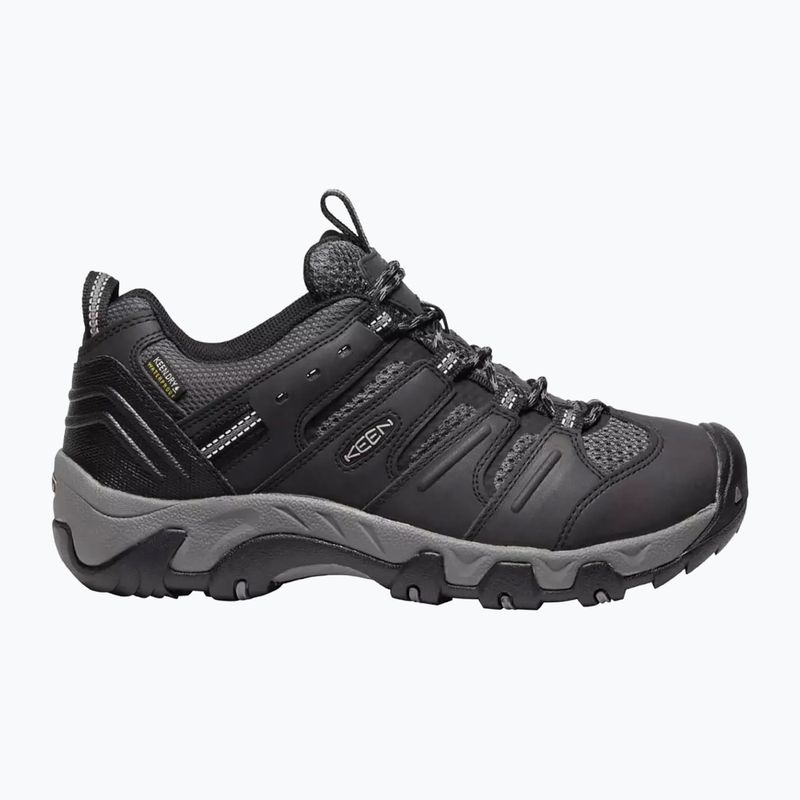 Cizme de trekking pentru bărbați KEEN Koven Wp negru-gri 1025155 13