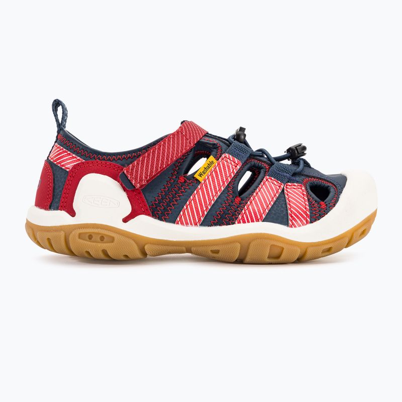 Sandale de trekking pentru copii KEEN Knotch Creek navy/stripes 2