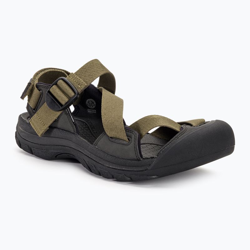 Sandale de trekking pentru bărbați KEEN Zerraport II Military olive/black