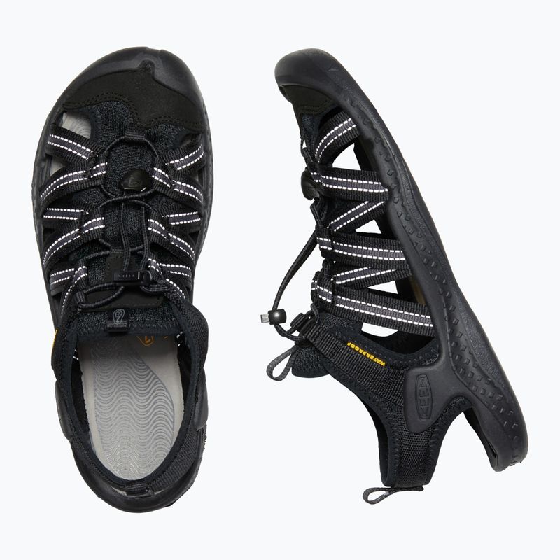 Sandale de trekking pentru femei Keen Drift Creek H2 negre 1026126 10