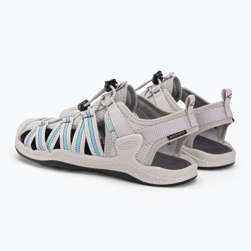 Sandale de trekking pentru femei Keen Drift Creek H2 gri-albastre 1026128 3