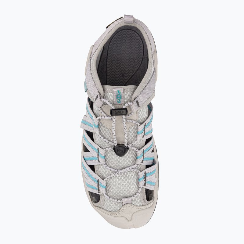 Sandale de trekking pentru femei Keen Drift Creek H2 gri-albastre 1026128 6