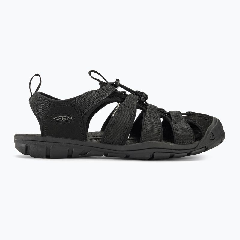 Sandale de trekking pentru bărbați KEEN Clearwater CNX triple black 2