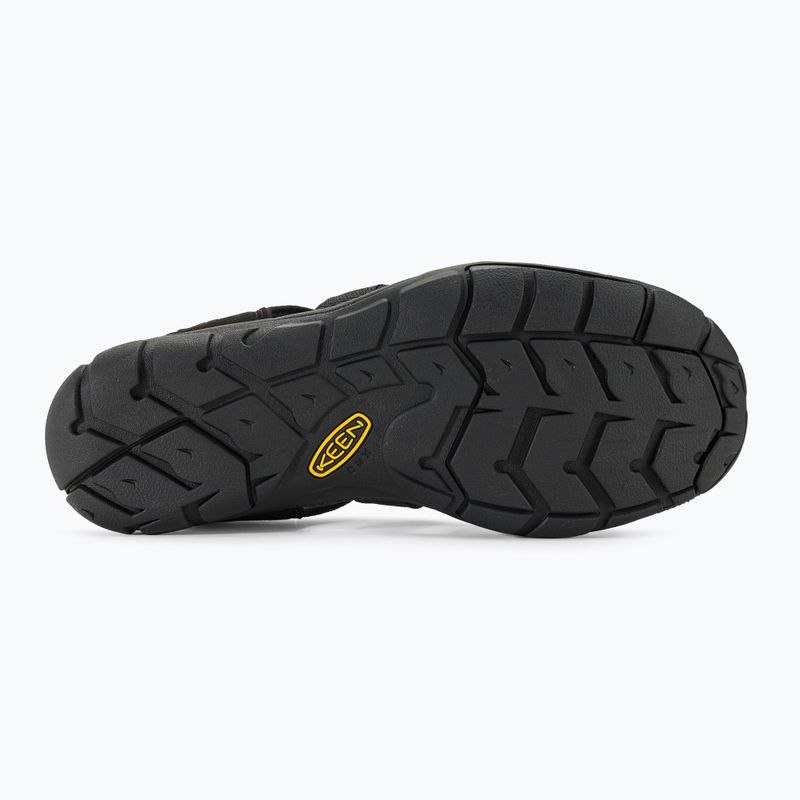 Sandale de trekking pentru bărbați KEEN Clearwater CNX triple black 5