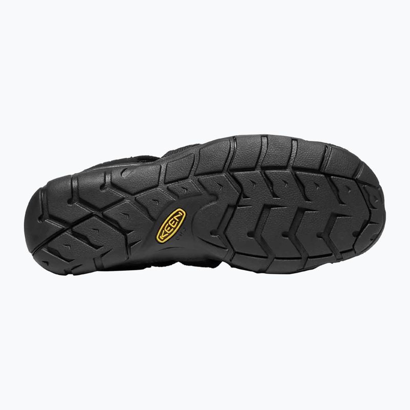 Sandale de trekking pentru bărbați KEEN Clearwater CNX triple black 11