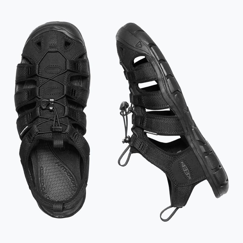 Sandale de trekking pentru bărbați KEEN Clearwater CNX triple black 12