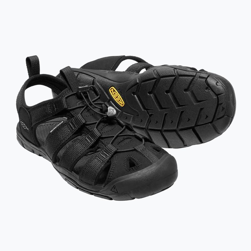 Sandale de trekking pentru bărbați KEEN Clearwater CNX triple black 13