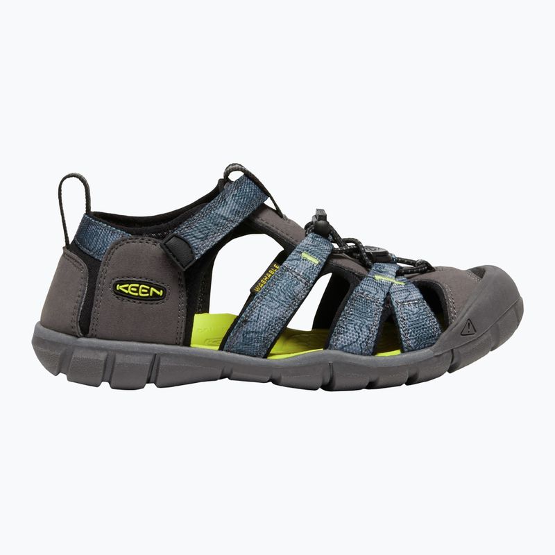 Sandale de trekking pentru copii Keen Seacamp II CNX gri-bleumarin 1026321 9