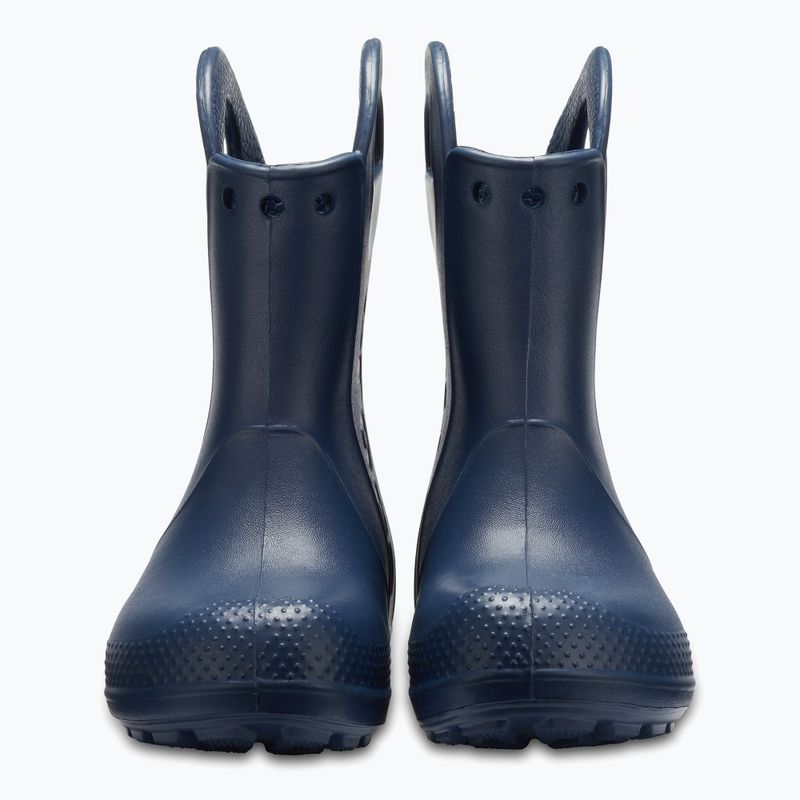 Papuci pentru copii Crocs Handle Rain Boot Kids navy 9