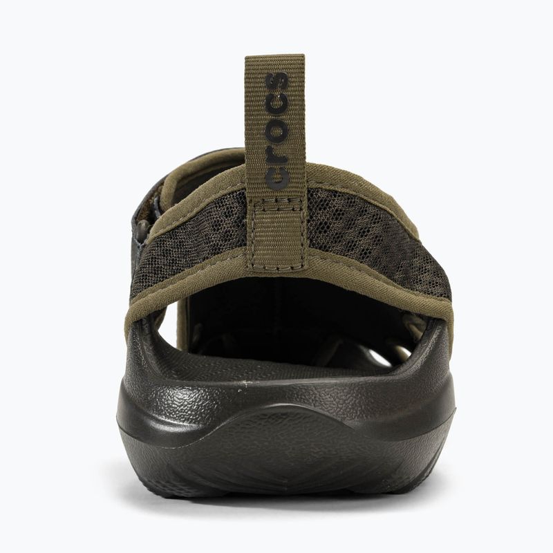 Sandale pentru bărbați Crocs Swiftwater Mesh Deck espresso 6