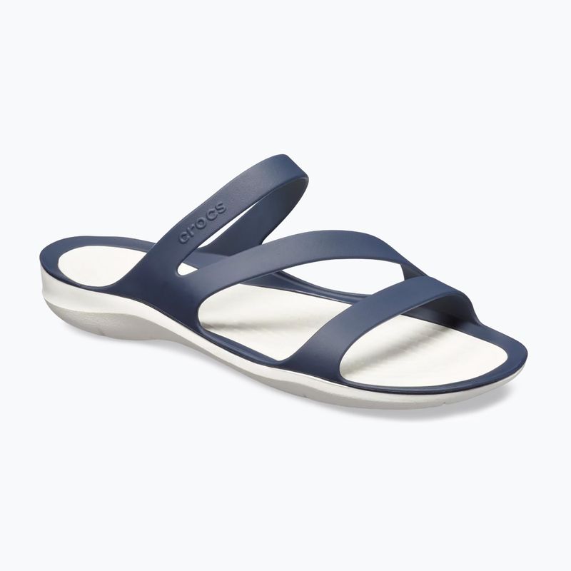 Șlapi pentru femei Crocs Swiftwater Sandal navy/white 8