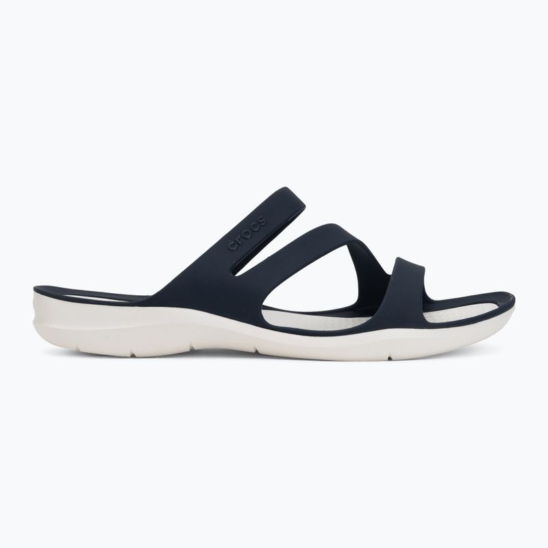 Șlapi pentru femei Crocs Swiftwater Sandal navy/white 2