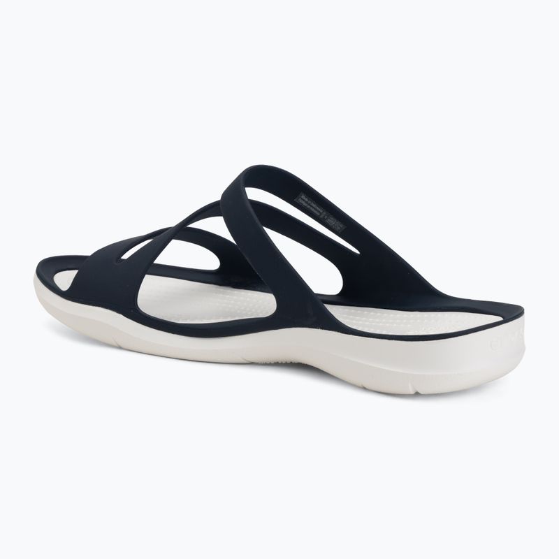Șlapi pentru femei Crocs Swiftwater Sandal navy/white 3