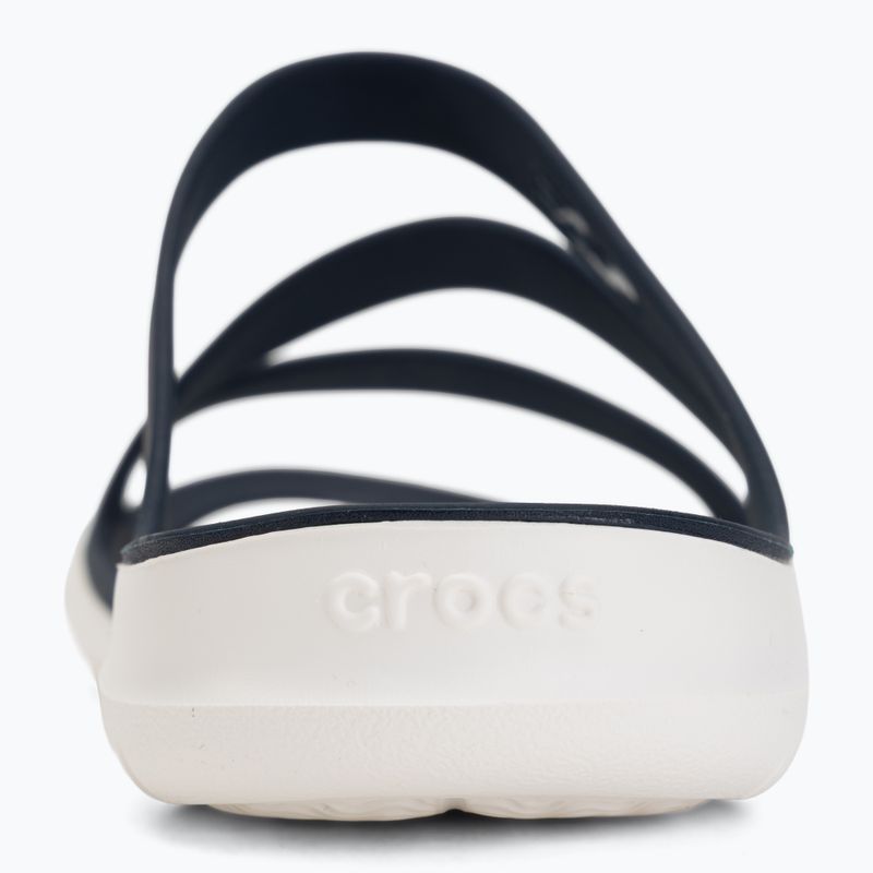 Șlapi pentru femei Crocs Swiftwater Sandal navy/white 6