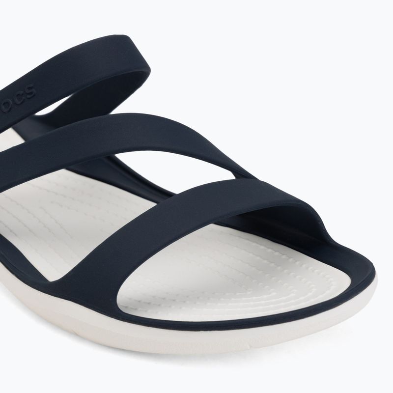 Șlapi pentru femei Crocs Swiftwater Sandal navy/white 7