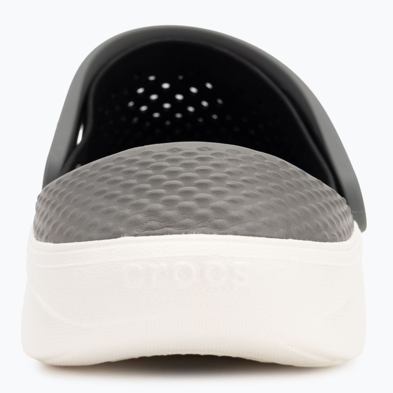 Papuci Crocs LiteRide Clog black/smoke 7