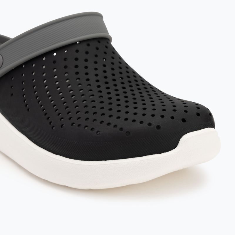 Papuci Crocs LiteRide Clog black/smoke 8