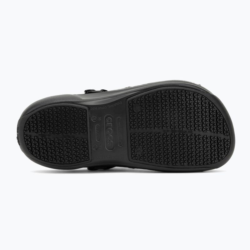 Papuci pentru bărbați  Crocs Bistro Pro LiteRide Clog black 5