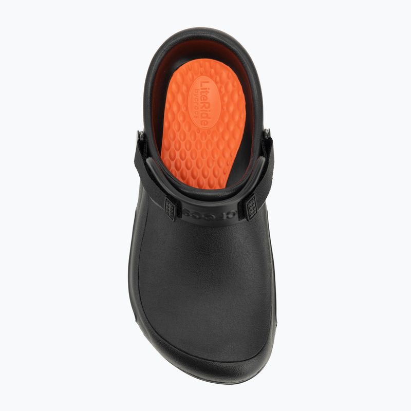 Papuci pentru bărbați  Crocs Bistro Pro LiteRide Clog black 6