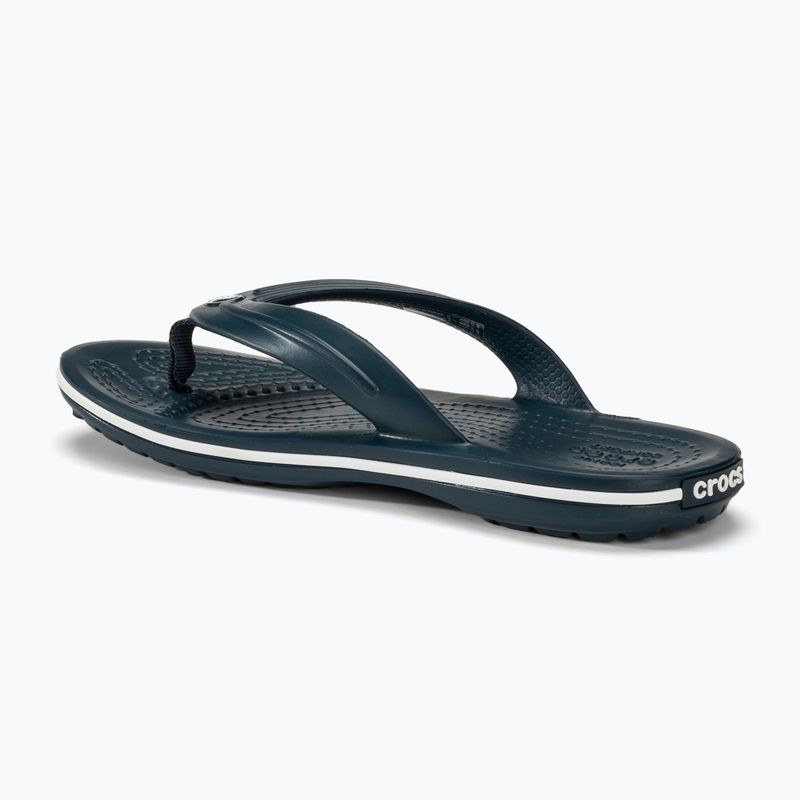 Papuci pentru copii Crocs Crocband Flip navy 3