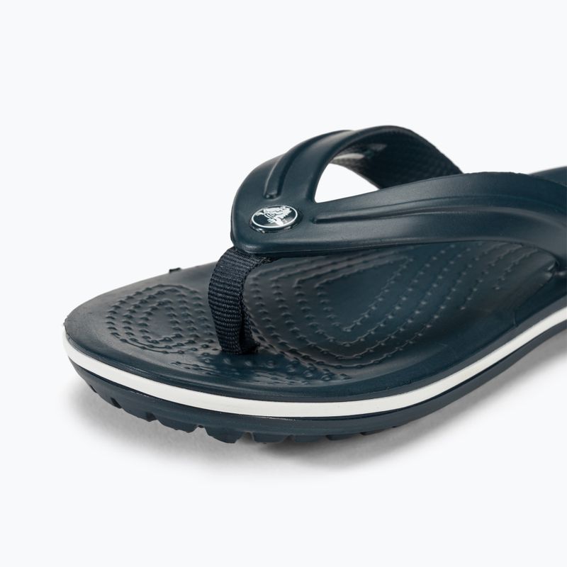 Papuci pentru copii Crocs Crocband Flip navy 7