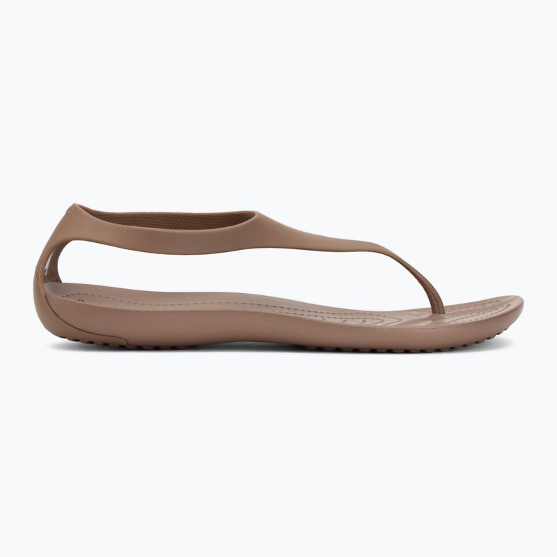 Șlapi pentru femei Crocs Sexi Flip bronze 2