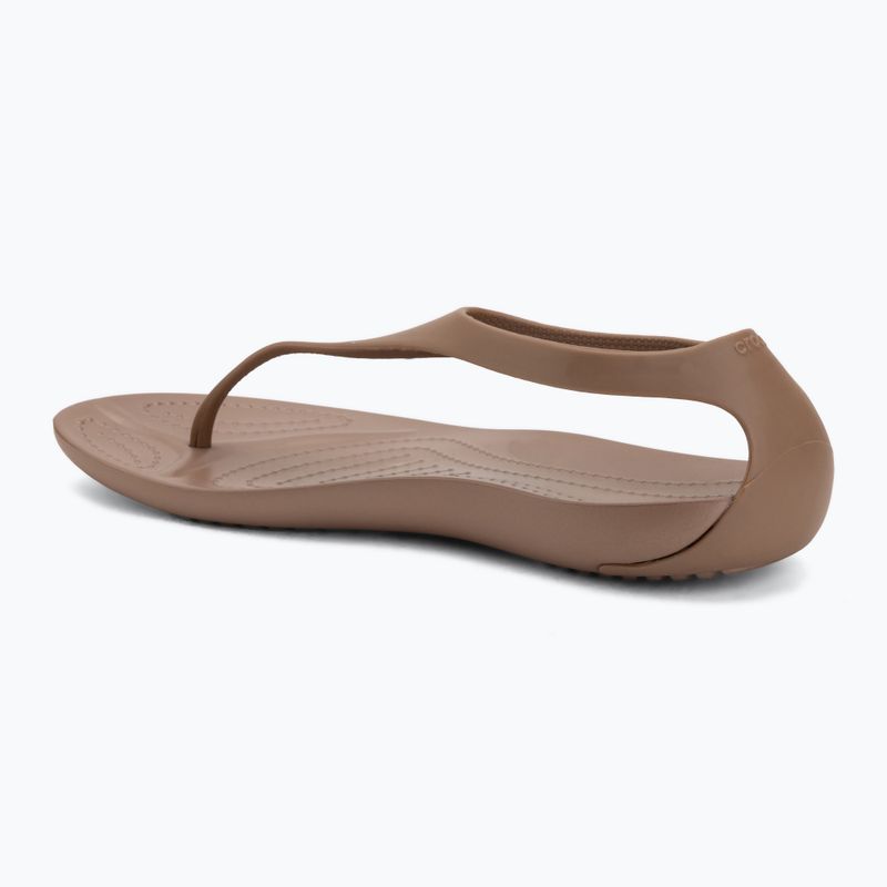 Șlapi pentru femei Crocs Sexi Flip bronze 3