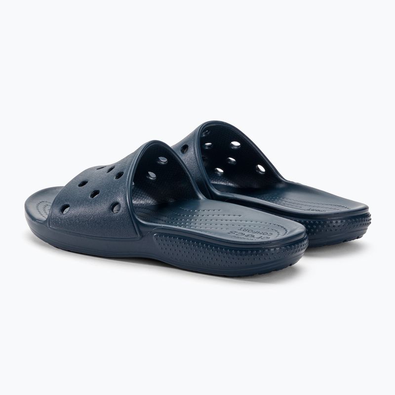 Flip Flops Crocs Classic Slide albastru marin 206121 3