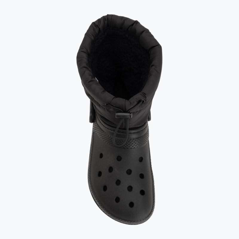 Ghete Crocs Classic Lined Neo Puff Boot black/black 5