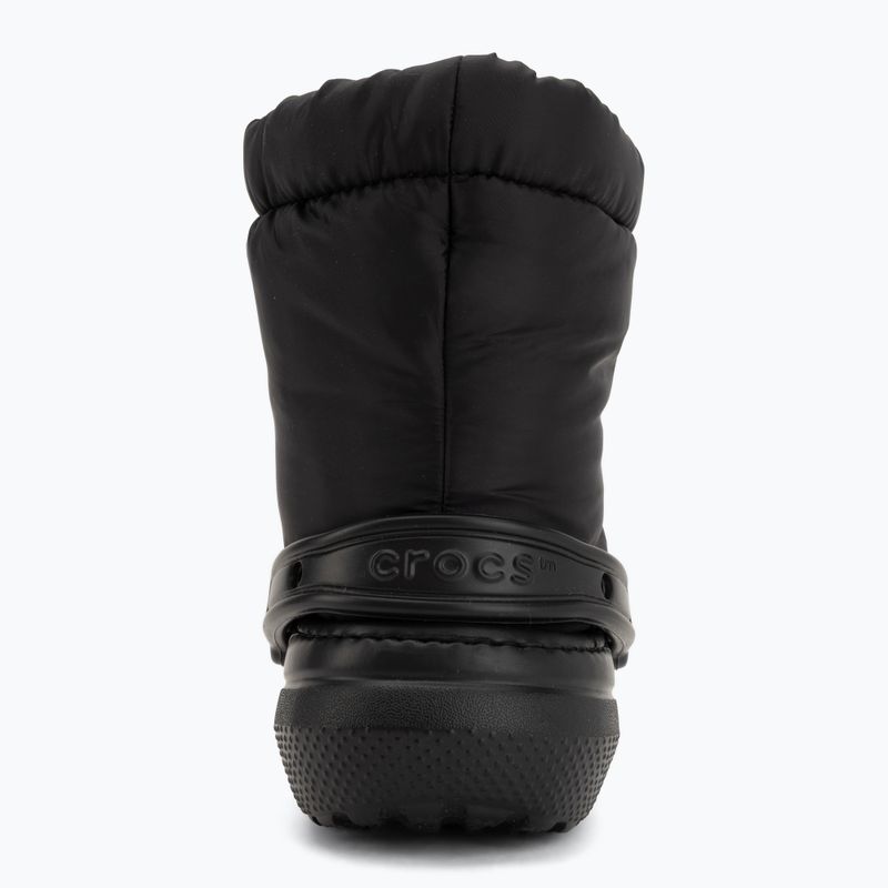 Ghete Crocs Classic Lined Neo Puff Boot black/black 6