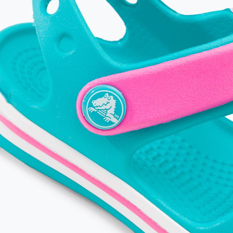 Crocs Crockband Sandale pentru copii digital aqua 8