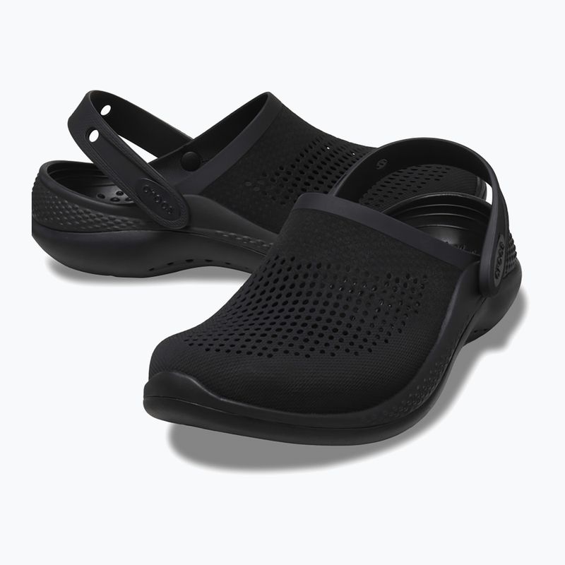 Papuci Crocs LiteRide 360 Clog black/black 14