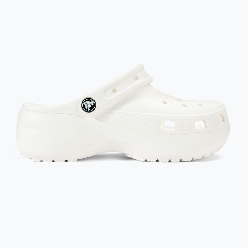 Papuci pentru femei  Crocs Classic Platform Clog white 3