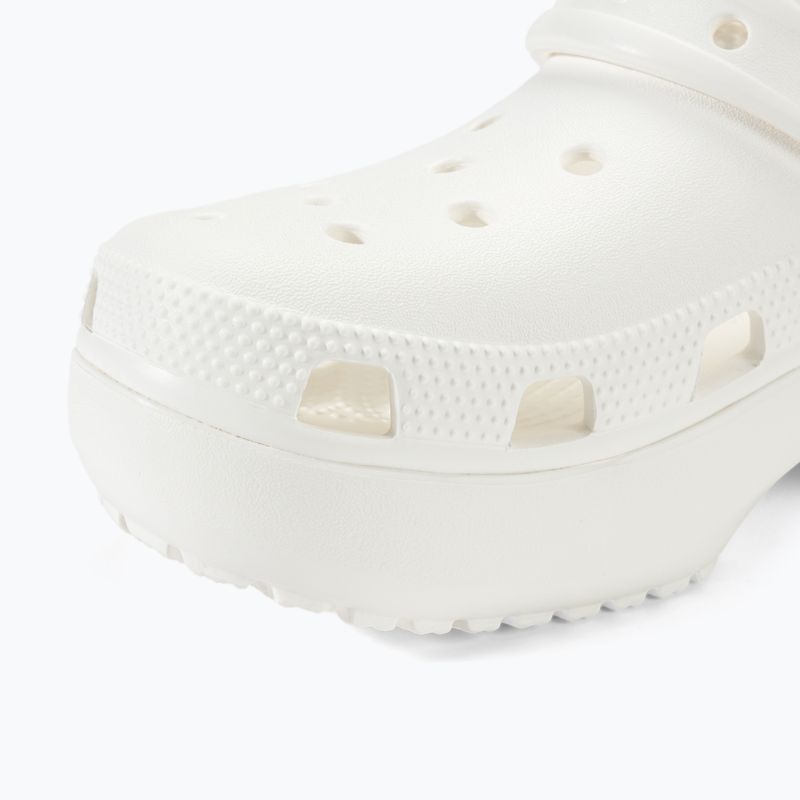 Papuci pentru femei  Crocs Classic Platform Clog white 8