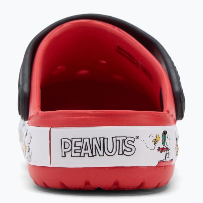 Papuci pentru copii Crocs Fun Lab Snoopy Woodstock Clog Toddler flame 7