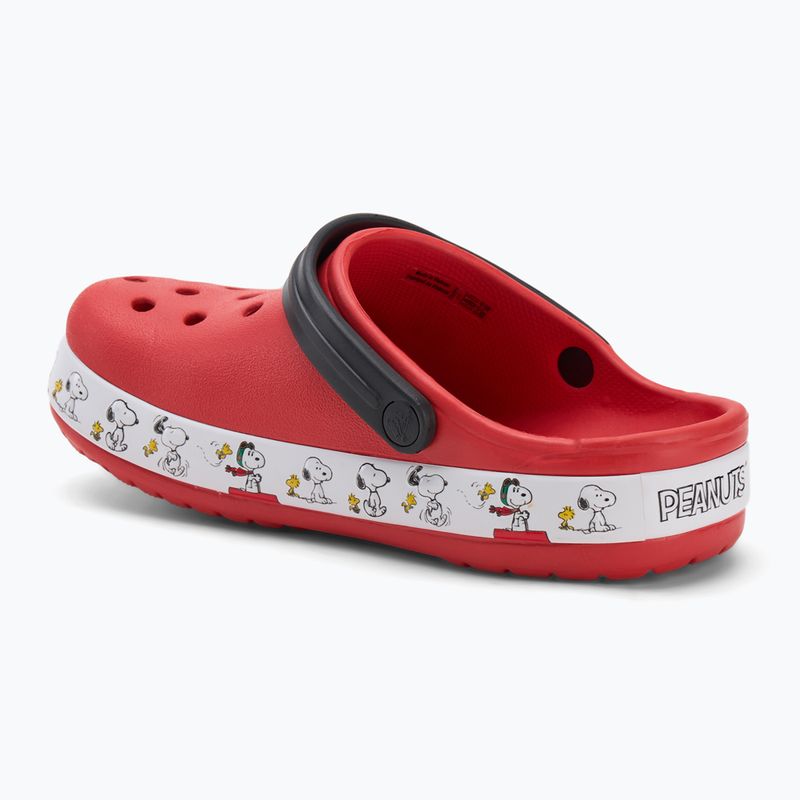 Papuci pentru copii Crocs Fun Lab Snoopy Woodstock Clog Kids flame 4